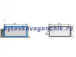 Объект для Физические лица - Бытовка для дачи 5м